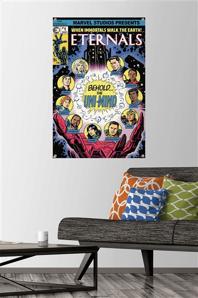 Marvel Eternals - Palm Wall Poster with Pushpins, 22.375" x 34"
