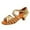 Gold, variant on Girls Latin Dance Shoes Fashionable Soft Sole Comfortable and Non Latin Dance Shoes,9.5-10 Years