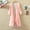 Pink, variant on Women Cardigan Lace Light Coat Womens Seven-button sleeves Crochet Sheer Beach Cover Ups Long Kimono Black,L