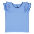 thumbnail image 6 of Gerber Baby and Toddler Girl Ruffle Tops, 2 Pack, Sizes 12 Months - 5T, 6 of 8