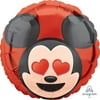 Mickey Mouse Emoji Foil Balloon 18" ( Each )