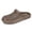 Brown, variant on Fashion Hollow out Men's Slippers with a Heel Strap Thin Soft Sole Breathable Comfort Hole Shoes Solid Color Leisure Summer Beach Vacation Lightweight Sandals 2026 White 41