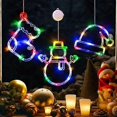 thumbnail image 1 of LOLStar Christmas Window Lights, 3 Pack Multicoloured Stocking, Snowman, Santa Hat with Suction Cup, Timer Function and Slow Fade Mode Battery Operate, 1 of 5