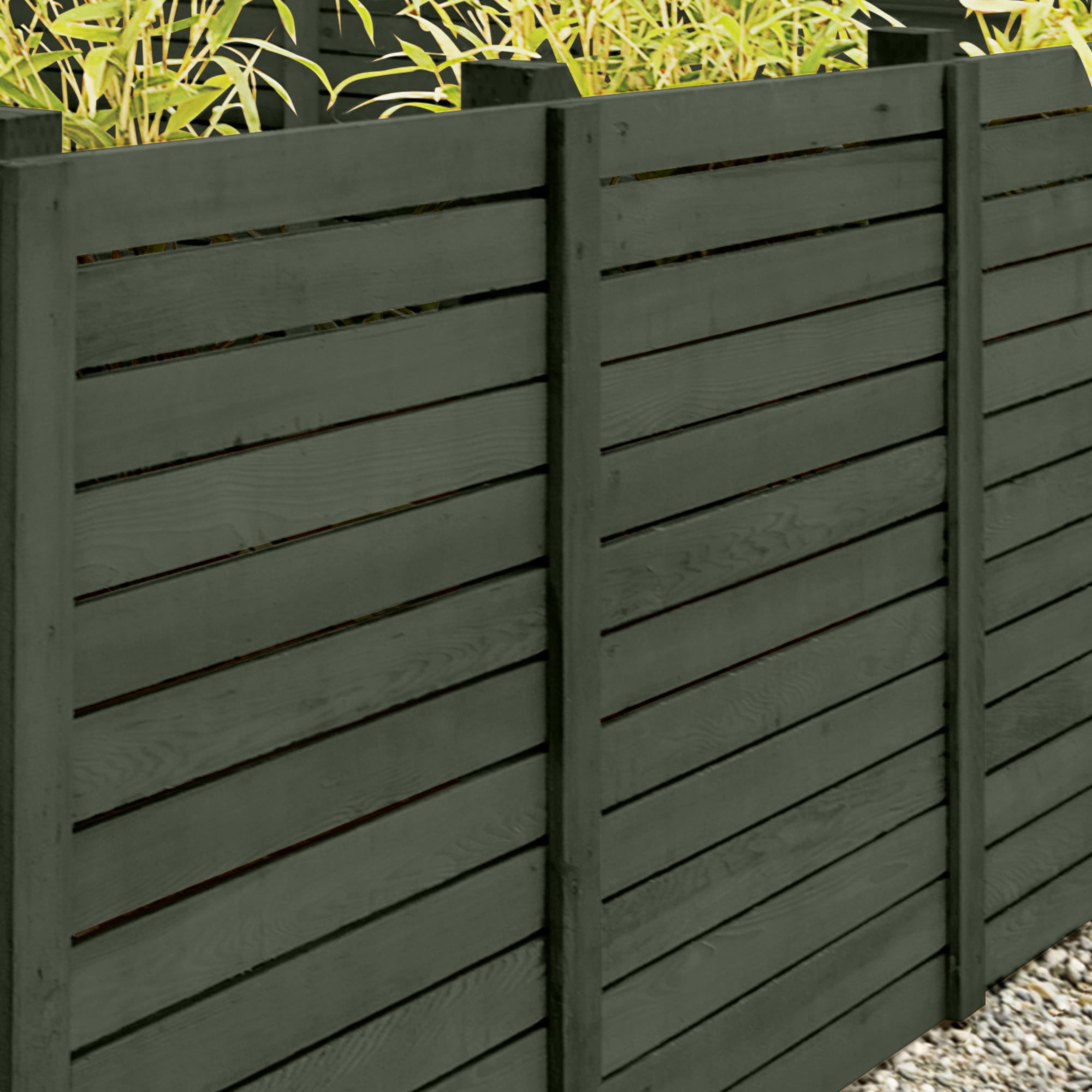 Olympic Maximum 5 Gallons SC-1029 Ebony Gray Solid Color Exterior Stain and Sealer in One