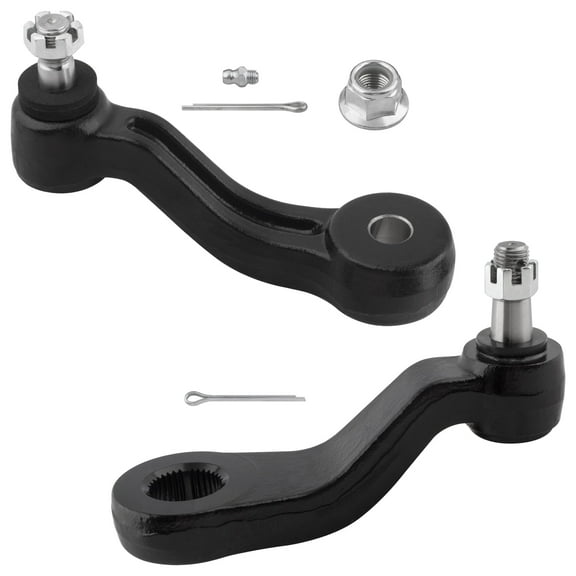 BOXI (Set of 2) Front Steering Pitman & Idler Arm Fit for Cadillac Escalade 1999-2000/for Chevrolet GMC C1500 C2500 C3500 K1500 K2500 K3500 Suburban Blazer Tahoe Yukon 1993-1999 | Replace K6335 K6447