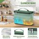 thumbnail image 2 of Lunch Box with Bag - 3-Tier Lunch Box with Cutlery Set, 4-in-1 Lunch Box with Cooler Bag for Students Adults Office Microwave Dishwasher Safe, 2 of 5