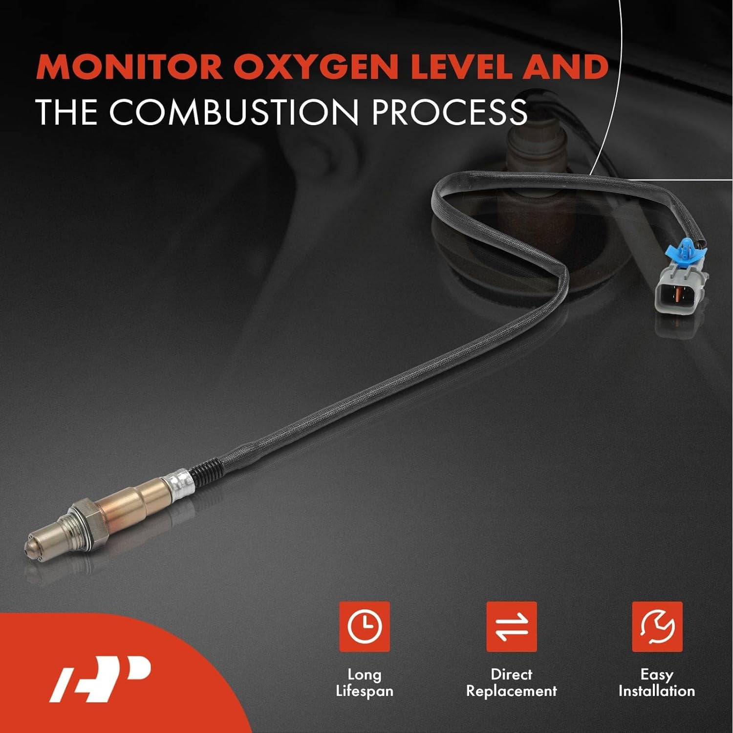A-Premium O2 Oxygen Sensor Replacement for Hyundai Accent Veloster Kia Rio Soul 2012-2014 l4 1.6L Downstream