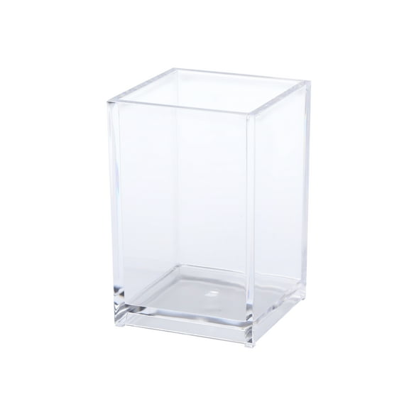 Acrylic Pen Holder, Pencil Holder, Cup, Stand for Desktop, Desk Organizer, Office Organizer