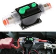 thumbnail image 3 of Dinheiro Disyuntor Fusible Coche DC 12V Interruptor de Fusible Automático Disyuntor Portafusibles Bloque de Fusibles Restablecimiento Manual Disyuntor para Coche Barco Motocicleta (20A), 3 of 5