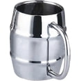 thumbnail image 3 of Tea Coffee Mug Double Layer Water Mug Stainless Steel Beer Jar Portable Outdoor Drinking Cup, 3 of 5