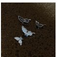 thumbnail image 5 of Boucles d'Oreilles Papillon Bleues, 5 of 5
