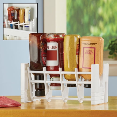 Condiment Saver Rack, Upside Down Bottle Holder