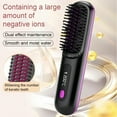 thumbnail image 4 of 2 in 1 for Straightening, 2025 New Hair Straightener Brush - Cordless Hair Straightening,Compact & Travel-Friendly with LED Display Anti-Scald Mini Hot Straightening Comb for Women, 4 of 6