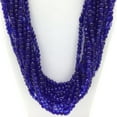 thumbnail image 2 of 27" Royal Blue Glass Bead Necklace (Dozen), 2 of 4