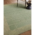 thumbnail image 4 of Chris Loves Julia x LoloiFrancis Green / Natural 11'-6" x 15' Area Rug, 4 of 10