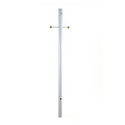 Acclaim Lighting Direct Burial Lamp Posts with Photocell Crossarm and Convenience Outlet Lamp Post