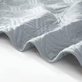 thumbnail image 4 of Quilt Set Queen Size, Soft Microfiber Lightweight Bedspread Coverlet Bed Cover (Wave Pattern) for All Seasons, Light Grey, 3 Pieces (Includes 1 Quilt, 2 Shams), 4 of 9