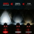 thumbnail image 4 of 92069-7501 LED Headlight Bulbs For Polaris ATV SCRAMBLER 2X4 INTL - 2008-2009, 4 of 12