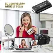 1080p USB2.0 HDMI Capture Card 1 Channel HDMI Video Capture Card Live Recording Box Audio Video Capture Card Portable USB HD Video Capture Card