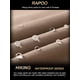 thumbnail image 4 of Pantalones de senderismo Rapoo para hombre, impermeables, ligeros, de color caqui, 4 of 6
