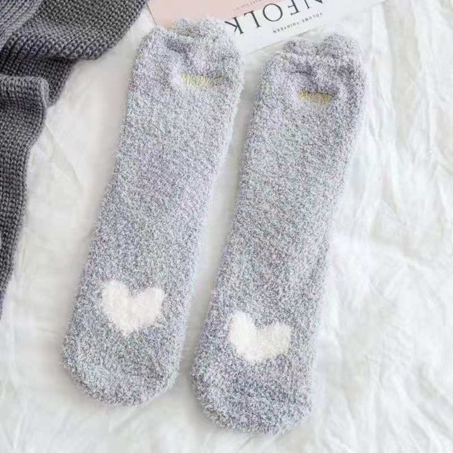 Calcetines de invierno divertidos con animales, bonitos y peludos, para mujer, calcetines gruesos de dibujos animados, de algodón, cálidos y esponjosos, para el hogar, calcetines para el hogar