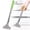 C, variant on Glass Tile Adhesive Remover Shovel, Wide Blade Razor Scraper with Extended Handle, Long Window Cleaning Scraper for Glass Tile and Floor Surfaces, Shower Scraper and Wallpaper Removing Tool (1PC)