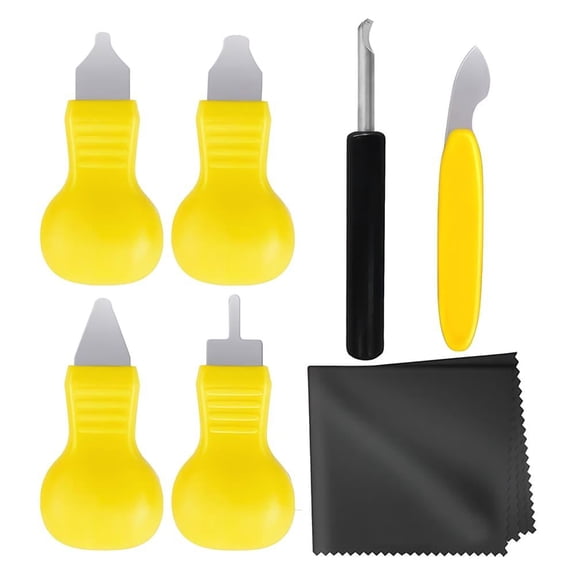 Watch Battery Replacement Tool Kit with 6 Pcs of Watch Back Remover Tools, Pry Back Case Opener, Battery Replacement Set, WatchRepair