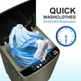 thumbnail image 4 of Kcpolre Portable Washing Machine, 17.8 lbs Full-Automatic Small Washing Machine for Apartment, 10 Wash Programs with Drain Hose Dorm Size Portable Washer for Home, College, Gold, 4 of 11