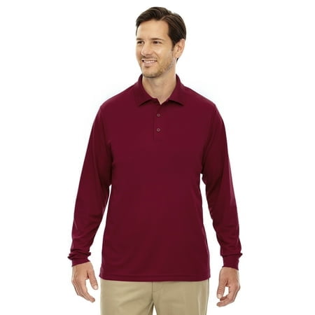 Ash City - Core 365 Polo Piqué à Manches Longues Performance pour Hommes