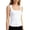 White, variant on Besolor Womens Tank Tops Square Neck Sleeveless Comfy Basic Layer Tees Cami Summer Comfy Slim Bottom Tanks