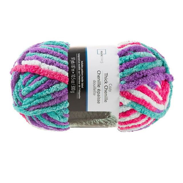 Mainstays thick chenille yarn