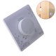 thumbnail image 4 of Interruptor de dimmer de pared de lujo blanco marfil Breve arte interruptor de luz ac 110 ~ 250v,11 Feliz Sencillez, 4 of 5