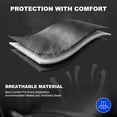 thumbnail image 4 of Car Seat Cover Fit for Mazda CX-30 2020-2026,Full Set Faux Leather Seat Protectors,Breathable,Easy Care,Non-Slip,Scratch Resistant,Black,2 Row 5 Seats, 4 of 12
