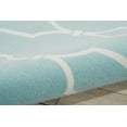 thumbnail image 5 of Nourison Home & Garden Indoor/Outdoor Aqua 7'9" x 10'10" Area Rug, (8x11), 5 of 6