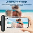 thumbnail image 3 of Pebbuoy Waterproof Phone Pouch with Lanyard Touchscreen Clear Leakproof Universal Beach Kayaking Swimming Floating Cell Phone Dry Bag Case Protector, 3 of 6