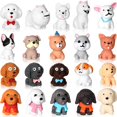 thumbnail image 1 of Marsui 40 Mini Figuras de Perros Set de Juego de Perros Realistas y Detallados Figuras de Perrito Juguetes de Animales de Perros Educativos para Cumplea&ntilde;os Navidad Pascua Topper de Tartas, 1 of 7