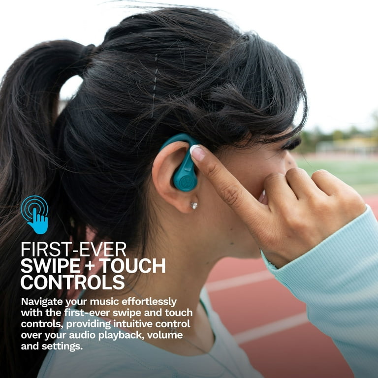 JLab JBuds Sport ANC 4 True Wireless Earbuds, Teal, Hybrid ANC