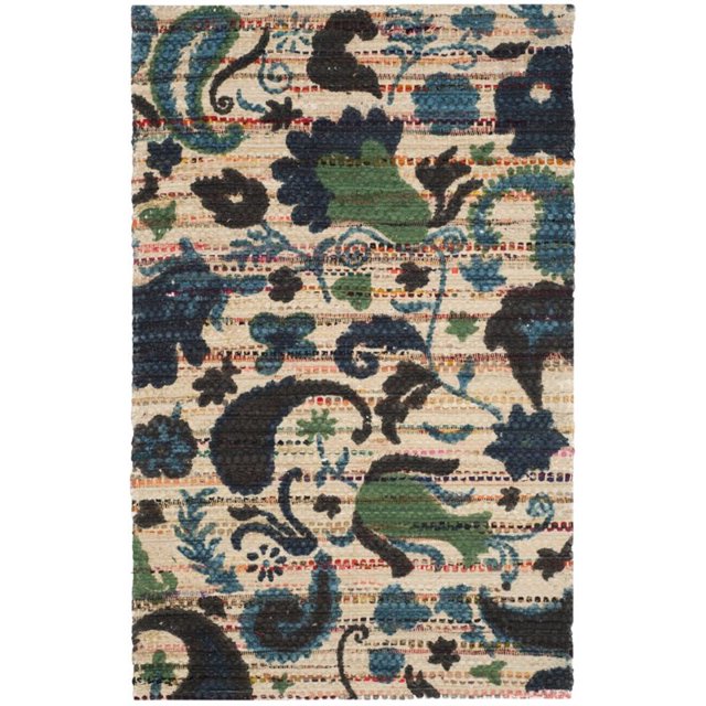 Safavieh Cedar Brook 8' X 10' Handmade Cotton Pile Rug in Blue