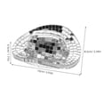 thumbnail image 2 of Hytrove Decorativa Sombrero Disco Para Ambiente Festivo Y De Escritorio, 2 of 6