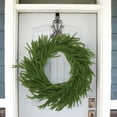 thumbnail image 3 of LShunze Artificial Norfolk Pine Garlands, Real Touch Winter Pine Garland, Green Artificial Greenery Garland for Table, Mantle, Wall, Indoor, Outdoor Christmas Decorations,8.86ft, 3 of 8