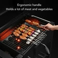 thumbnail image 4 of Brochettes, Brochettes Plates en Acier Inoxydable 9 Pcs pour Crevettes, 4 of 7