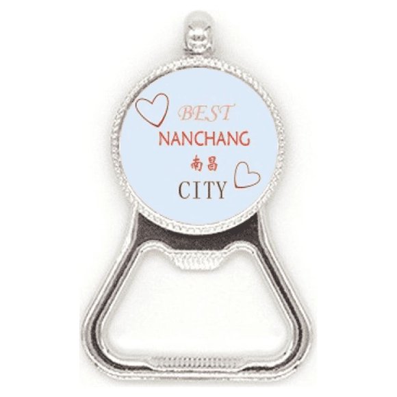 Nanchang Sign Art Deco Fashion Metal Beer Bottle Cap Opener Duty Stainless Steel