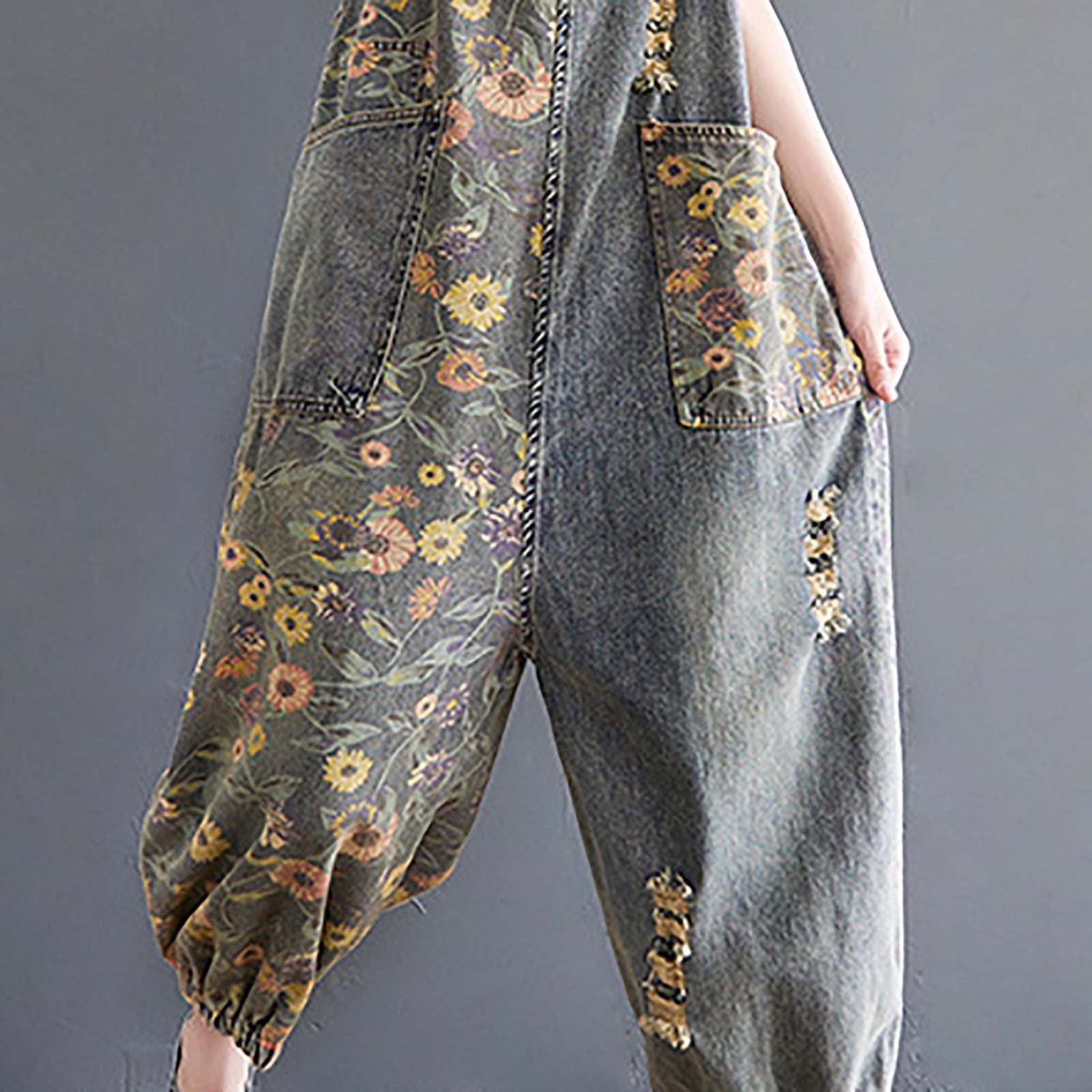 【oan】(Unisex) Loose Keyring Denim Pants oan】(Unisex) Loose Keyring Denim Pants (oan/デニム