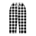 thumbnail image 4 of Puntoco Pantalones cortos de verano para mujer, moda 2024, pantalones cortos para mujer, pantalones casuales, pierna recta, cordón, cintura elástica, pantalones sueltos y cómodos con bolsillos, 4 of 5