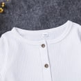 thumbnail image 4 of Mialoley Boys Girls Button-down Cardigan, Solid Color Sweater, Casual Outerwear, 4 of 9
