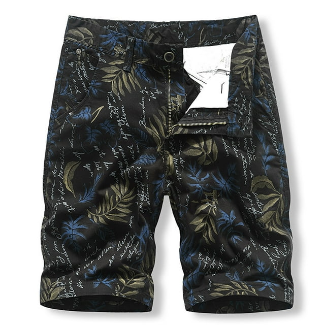 TopLLC Shorts pour Hommes, Shorts pour Hommes Shorts Cargo pour Hommes Shorts de Course pour Hommes Multiples Poches Utilitaires Taille Élastique Shorts de Randonnée en Coton