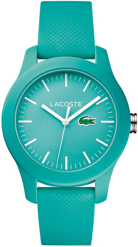 lacoste rubber watch