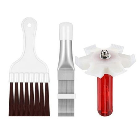 

Lierteer Fin Cleaning Brush Air Conditioner Fin Cleaner Metal Fin Evaporator Repair Tool