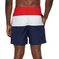 thumbnail image 2 of Xishao Traje de Baño Hombre Estampado Bañador Corto para Playa Natación Piscina Secado Rápido con Forro de Mallas Rojo+blanco+azul M Rojo+blanco+azul M Xishao ropa, 2 of 2