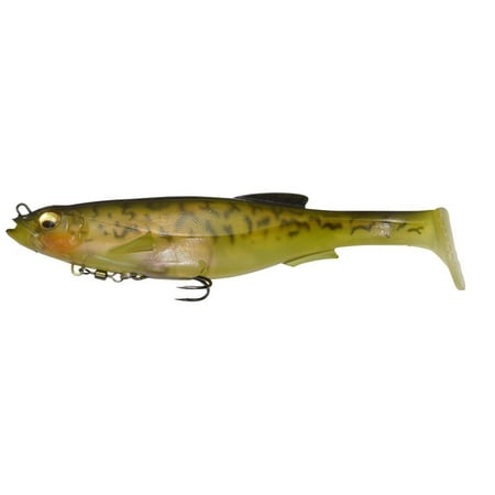 Megabass Magdraft 6-inch Soft Plastic Swimbait with Thumping Tail Action and Weed Guards